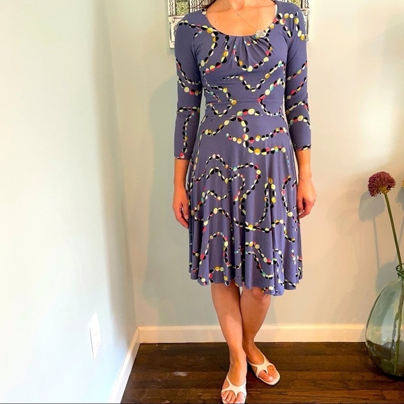Boden Polka Dot Dress size 4 - Picture 1 of 9